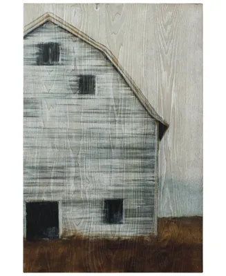 Empire Art Direct "Abandoned Barn I" Fine Giclee Printed Directly on Hand Finished Ash Wood Wall Art, 36" x 24" x 1.5"