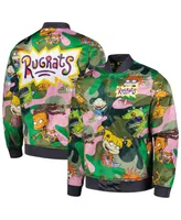 Men's Freeze Max Camo Rugrats Graphic Satin Full-Snap Jacket