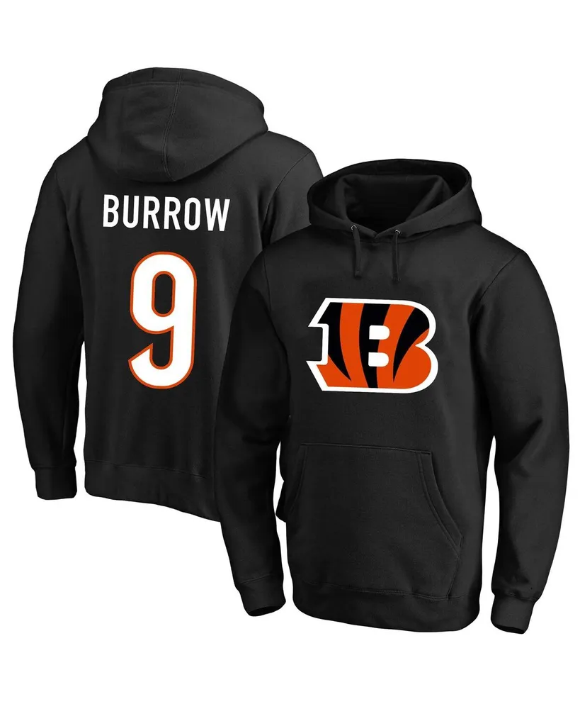 Men's Nike Joe Burrow Black Cincinnati Bengals Player Name & Number T-Shirt