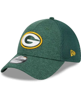 Men's New Era Green Bay Packers Stripe 39THIRTY Flex Hat