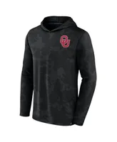 Men's Fanatics Black Oklahoma Sooners Camo Hoodie Long Sleeve T-shirt