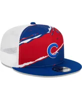 Men's New Era Royal Chicago Cubs Tear Trucker 9FIFTY Snapback Hat