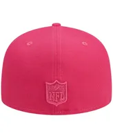 Men's New Era Pink Tennessee Titans Color Pack 59FIFTY Fitted Hat