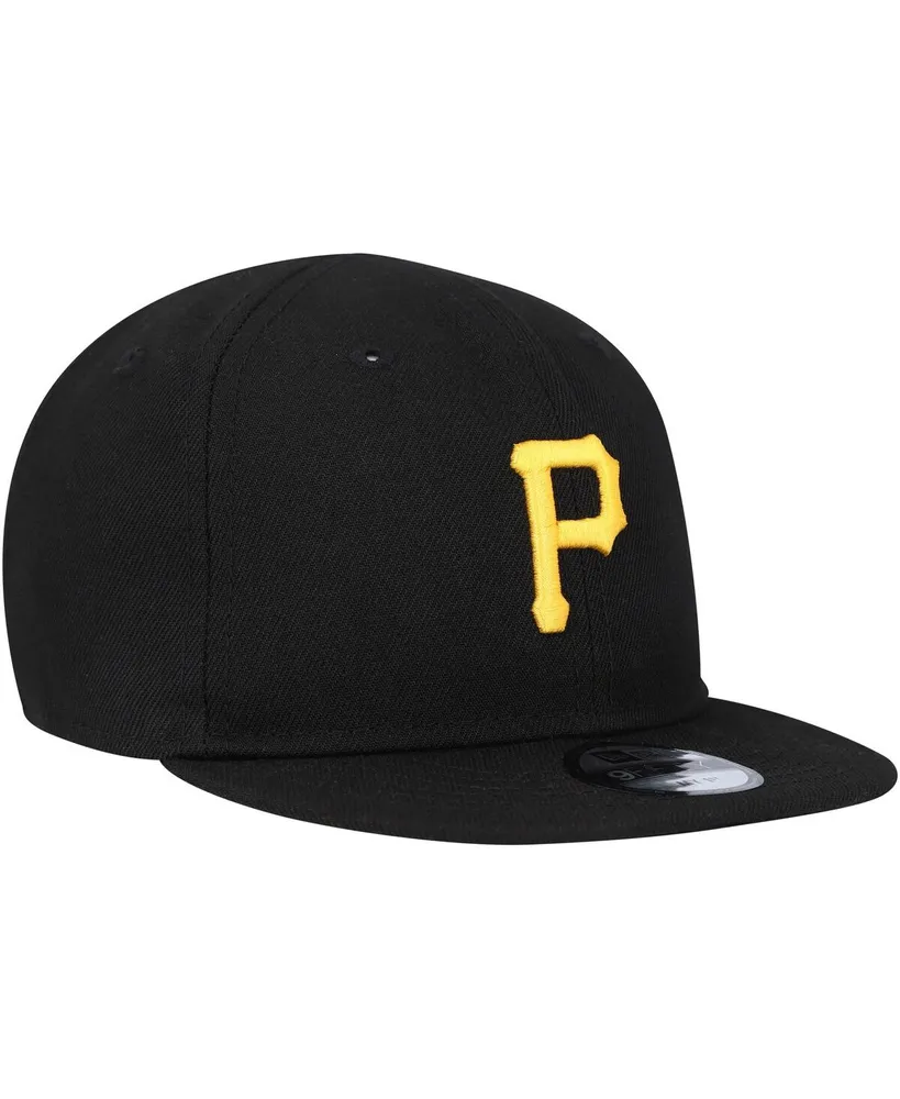 Infant Boys and Girls New Era Black Pittsburgh Pirates My First 9FIFTY Adjustable Hat