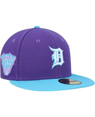 Men's New Era Purple Detroit Tigers Vice 59FIFTY Fitted Hat