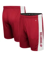 Men's Colosseum Crimson Oklahoma Sooners Panel Shorts