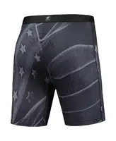 Men's Contenders Clothing Black Creed Iii Adonis Flag Boxer Briefs