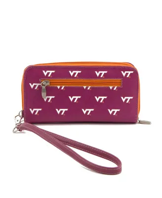 Women's Virginia Tech Hokies Zip-Around Wristlet Wallet