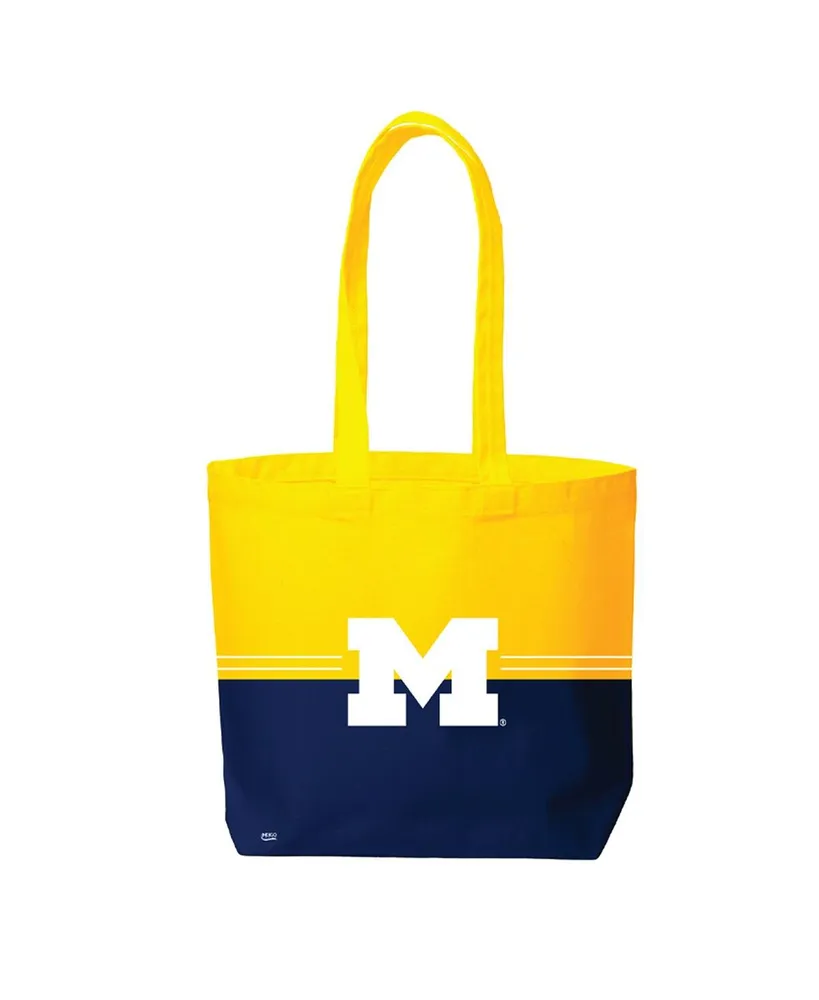 Women's Michigan Wolverines Half Block Daily Grind Tote