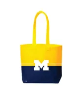 Women's Michigan Wolverines Half Block Daily Grind Tote