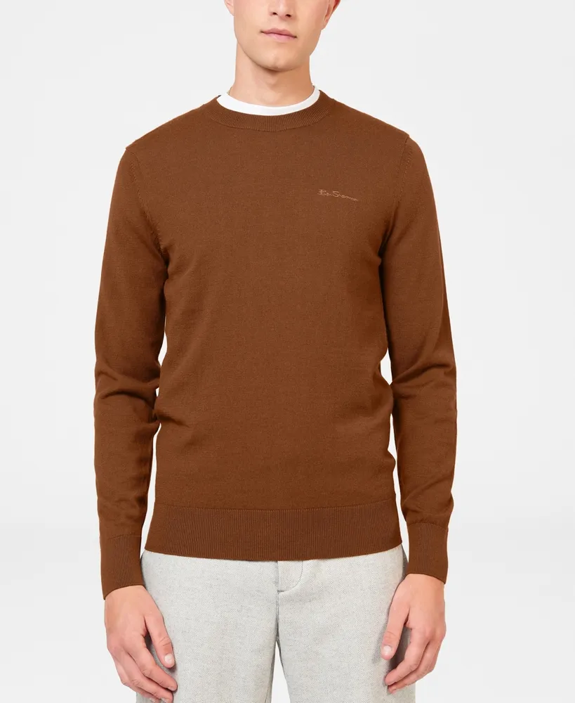 Ben Sherman Men's Merino Crew Sweater