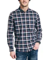 Nautica Men's Classic Fit Button Down Plaid Shirt