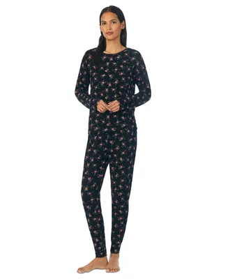 Lauren Ralph Lauren Women's 2-Pc. Packaged Floral Jogger Pajamas Set