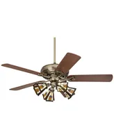 52" Trilogy Rustic Farmhouse Indoor Ceiling Fan with Led 4