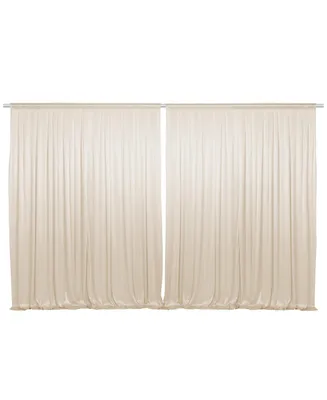 Lann's Linens Set of 2 Photography Backdrop Curtains