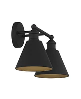 Trade Winds Lighting Trade Winds Marco -Light Bathroom Vanity Light in Matte Black