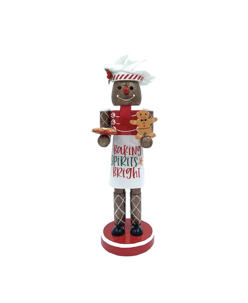 Santa's Workshop 14" Baking Spirits Bright Nutcracker