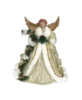 Santa's Workshop 15" Trimmed Angel Tree Topper