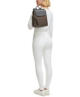 Calvin Klein Garnet Signature Triple Compartment Backpack