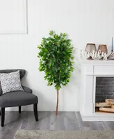 Nearly Natural 60" Artificial Ficus Tree No Pot