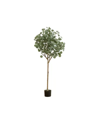 Nearly Natural 60" Artificial Eucalyptus Tree