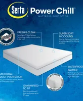 Serta Power Chill Ultra Mattress Protector, Twin