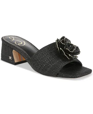 Sam Edelman Women's Winsley Floral Block-Heel Sandals