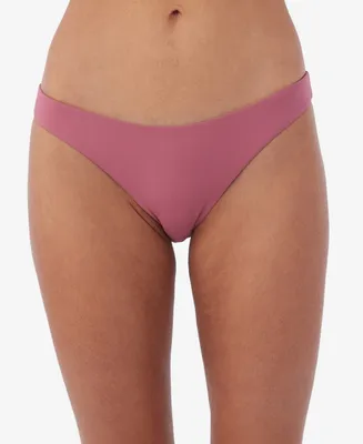 O'Neill Juniors' Saltwater Solid Rockley Bikini Bottoms