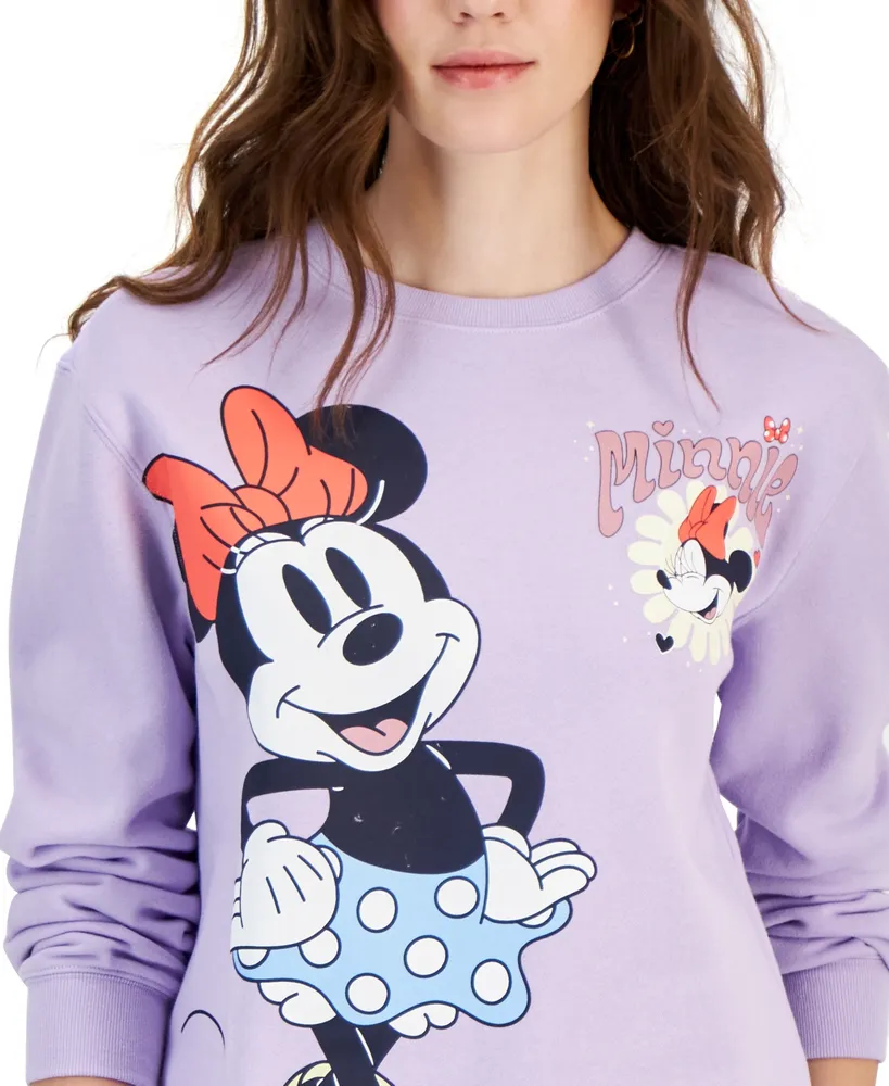 Disney Juniors' Minnie Mouse Long-Sleeve Sweatshirt