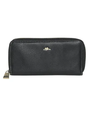 Roots Ladies Slim Zipper Round Wallet