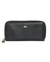 Roots Ladies Slim Zipper Round Wallet