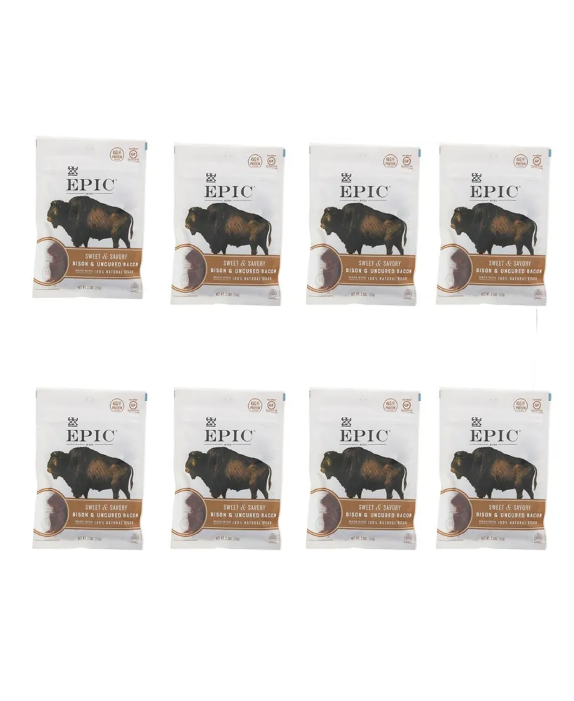 Epic - Bar Venison Sea Salt and Pepper - Case of 12-1.3 oz., 12