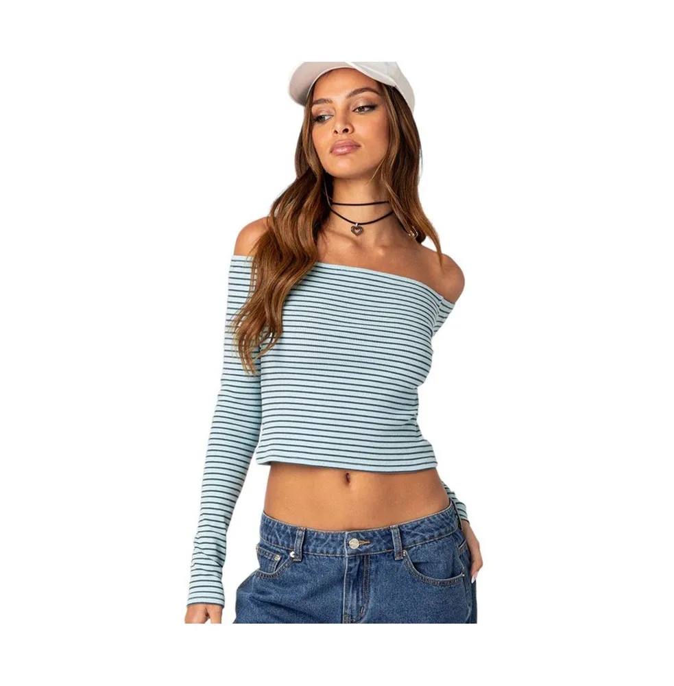 Women's Canary Ribbed Top