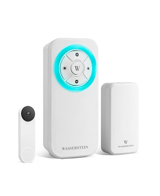 Wasserstein Doorbell Chime for Google Nest Doorbell (Wired, 2nd Gen) - Nest Doorbell Chime to Get Visitor Alerts - Made for Google Nest