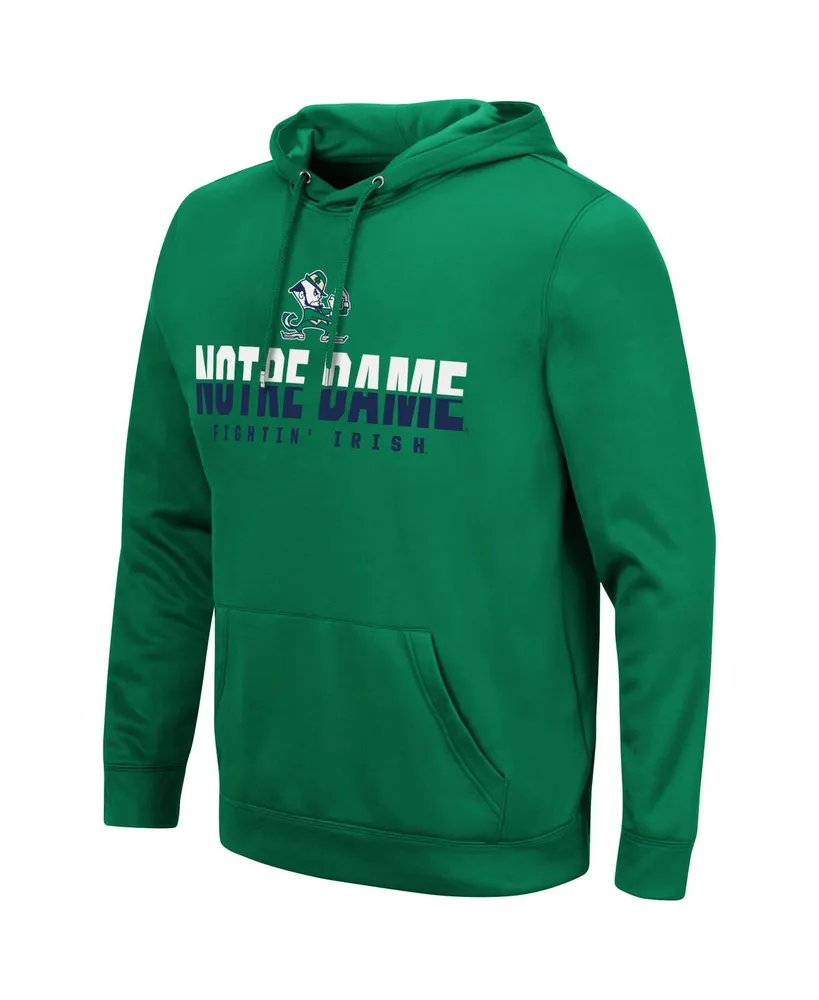 Men's Colosseum Notre Dame Fighting Irish Lantern Pullover Hoodie