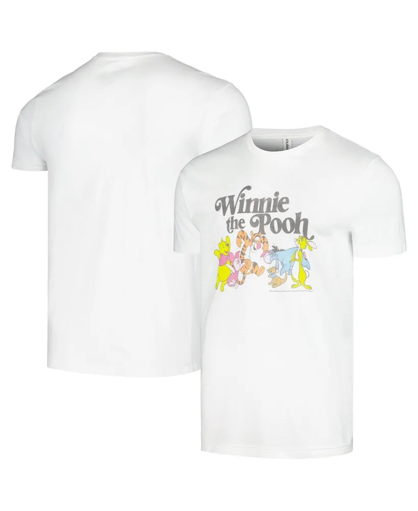 Men's and Women's Mad Engine White Winnie the Pooh Group T-shirt