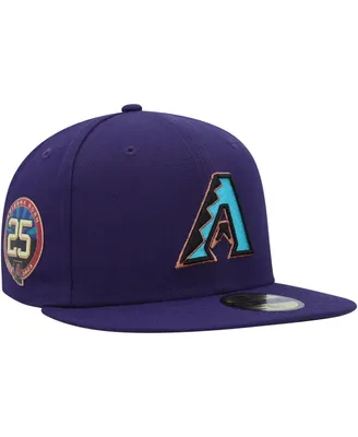 Men's New Era Purple Arizona Diamondbacks Turn Back The Clock 59FIFTY Fitted Hat