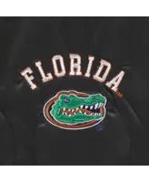 Women's Gameday Couture Black Florida Gators Headliner Full-Snap Hooded Puffer Vest