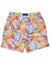 Snapper Rock Men's Boho Tropical Sustainable Volley Board Short