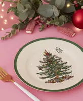 Spode Christmas Tree Salad Plate, Set of 4