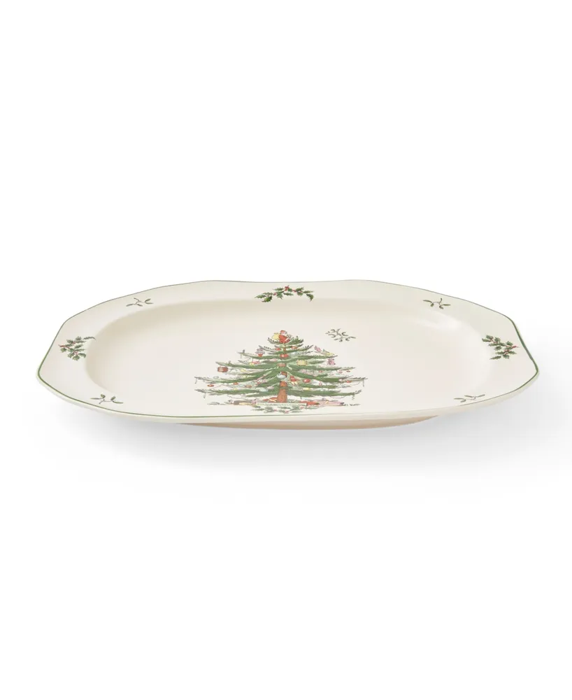 Spode Christmas Tree Oval Platter