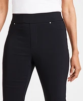 I.n.c. International Concepts Petite High-Rise Flare Pants, Created for Macy's