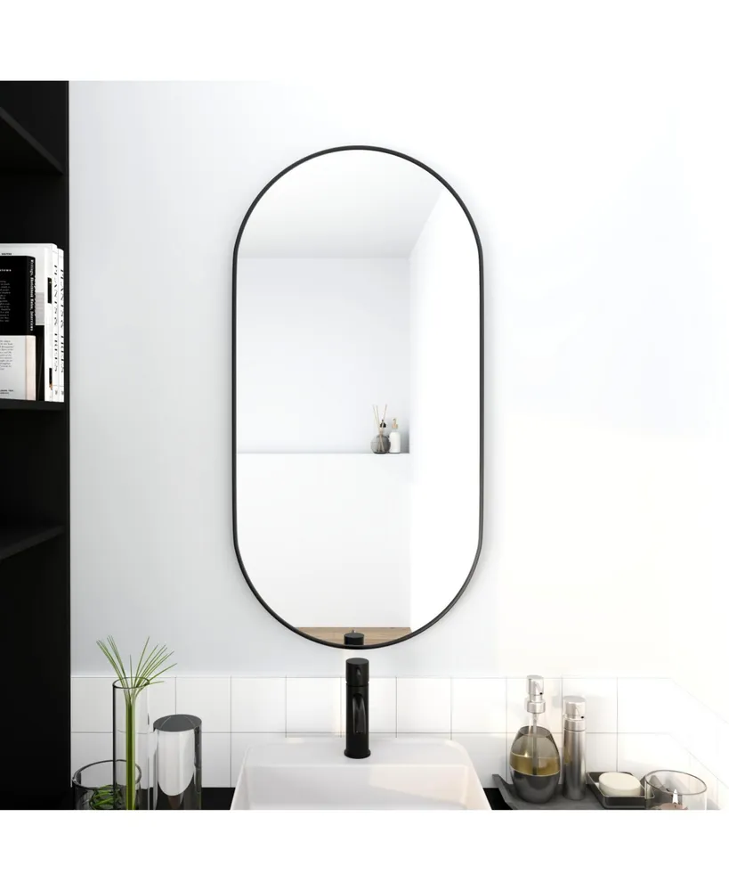 Streamdale Furniture X Inch Bathroom Mirror Aluminum Frame