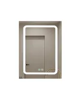 Simplie Fun 30x20 Inch Led Bathroom Medicine Cabinets Surface Mounted