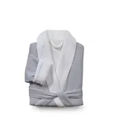 Cassadecor Stria Stripe Bath Robe