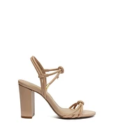 Arezzo Women's Camila High Block Heel Sandals