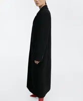 Mango Women's Structured Wool Coat
