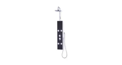 Bathroom Abs Shower Panel with Massage Jets & Hand Shower