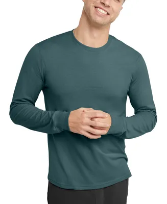 Men's Hanes Originals Cotton Long Sleeve T-shirt