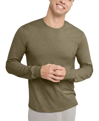 Men's Hanes Originals Cotton Long Sleeve T-shirt